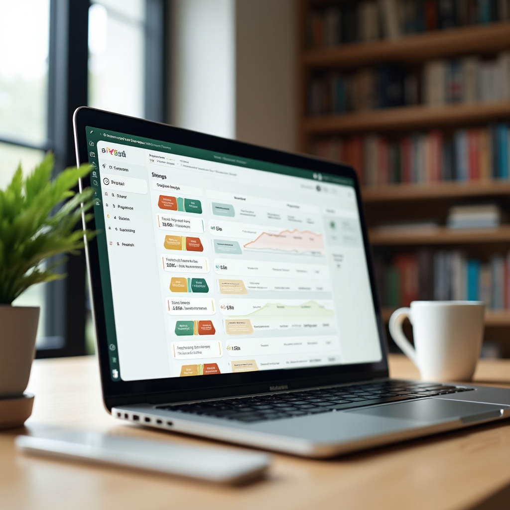 Lumube innovation tracking dashboard showing project stages